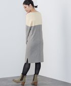 【ビームス ハート/BEAMS HEART】のBEAMS HEART / バイカラー 総針ニットワンピース 人気、トレンドファッション・服の通販 founy(ファニー) ファッション Fashion レディースファッション Fashion for Women ワンピース Dresses ニットワンピース Knit Dresses シンプル Simple, Minimal フラット Flat, Flat Shoes リラックス Relax, Relaxed Fit ロング Long, Long-Length thumbnail OFF_WHITE|ID: prp329100004823942 ipo3291000000035080434