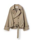 【トゥモローランド/TOMORROWLAND】のコットンナイロンシャンブレー ブルゾン 人気、トレンドファッション・服の通販 founy(ファニー) ファッション Fashion レディースファッション Fashion for Women アウター Coat / Outerwear Collection ブルゾンジャケット・スポーティアウター Blouson Jackets クラシカル Classical, Vintage-Inspired シャンブレー Chambray, Denim-Like Fabric チェック Check, Plaid, Tartan トレンチ Trench, Trench Coat ドレープ Drape, Draping Fabric バルーン Balloon, Balloon Silhouette フォルム Silhouette, Form ブルゾン Blouson, Bomber Jacket thumbnail 45 ベージュ|ID: prp329100004823947 ipo3291000000035080506