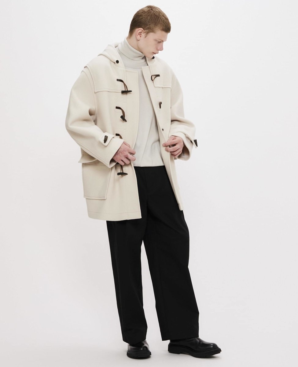 【その他のブランド/Other】の【MONTGOMERY/モンゴメリー】Alton Pile Melton Duffle Coat Short Length 24AW インテリア・キッズ・メンズ・レディースファッション・服の通販 founy(ファニー) 　ファッション　Fashion　レディースファッション　Fashion for Women　アウター　Coat / Outerwear Collection　コート・ロングコート・ピーコート　Long Coats, Peacoats & More　ダッフルコート　Duffle Coats　2023年　2023　2023-2024秋冬・A/W　Autumn/Winter 2023–24 AW23–24　2024年　2024　2024-2025秋冬・A/W　Autumn/Winter 2024–25 AW24–25　冬　Winter / This Winter　ダッフルコート　Duffle Coat, Toggle Coat　ドレープ　Drape, Draping Fabric　バランス　Balance, Style Balance　メルトン　Melton, Heavy Wool　A/W・秋冬　Autumn/Winter　IVORY|ID: prp329100004823962 ipo3291000000035080695