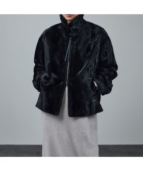 【サロン アダム エ ロペ/SALON adam et rope'】のポニーヘアーライクジップブルゾン 人気、トレンドファッション・服の通販 founy(ファニー) ファッション Fashion レディースファッション Fashion for Women アウター Coat / Outerwear Collection ブルゾンジャケット・スポーティアウター Blouson Jackets シンプル Simple, Minimal スウェット / スエット Sweatshirt, Sweatwear スタイリッシュ Stylish, Fashionable ストレート Straight, Straight Cut デニム Denim, Jeans Material フェイク Faux, Fake フェイクファー Faux Fur, Imitation Fur ベルベット Velvet, Velvety ポケット Pocket, Pocket Detail マニッシュ Mannish, Boyish ラグジュアリー Luxury, Elegant リアル Real, Realistic ロング Long, Long-Length ワイド Wide, Wide Fit A/W・秋冬 Autumn/Winter おすすめ Recommended / Our Picks 日本製 Made In Japan エレガント 上品 Elegant |ID:prp329100004823963