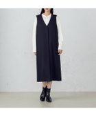【コムサイズム/COMME CA ISM】の【セットアップ対応】 杢調 ロングジレワンピース 人気、トレンドファッション・服の通販 founy(ファニー) ファッション Fashion レディースファッション Fashion for Women アウター Coat / Outerwear Collection おすすめ Recommended / Our Picks インナー Innerwear ジャケット Jacket, Outerwear セットアップ Set-Up, Coordinated Outfit ビジネス 仕事 通勤 Business / Work / Commuting thumbnail ネイビー|ID: prp329100004823968 ipo3291000000035080795