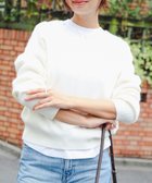 【ビーミングライフストアバイビームス/B:MING LIFE STORE by BEAMS】のヘアリー Vネック プルオーバー 25AW 秋冬 ゆるニット レイヤード ふわふわ 毛足 着回し OFF_WHITE|ID: prp329100004823975 ipo3291000000035080866