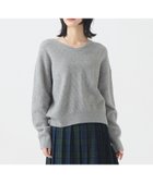 【ビーミングライフストアバイビームス/B:MING LIFE STORE by BEAMS】のヘアリー Vネック プルオーバー 25AW 秋冬 ゆるニット レイヤード ふわふわ 毛足 着回し GREY|ID: prp329100004823975 ipo3291000000035080867
