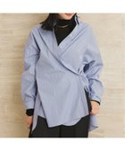 【プラージュ/Plage】の《追加》R IAM カシュクールシャツ 人気、トレンドファッション・服の通販 founy(ファニー) ファッション Fashion レディースファッション Fashion for Women トップス・カットソー Cut & Sew Tops シャツ・ブラウス・オフィスカジュアル Elegant Blouses & Button-Ups おすすめ Recommended / Our Picks カシュクール Wrap Design シンプル Simple, Minimal ジュエリー Jewelry, Accessories スラックス Slacks, Dress Pants デニム Denim, Jeans Material フロント Front, Front Design エレガント 上品 Elegant 人気 Popular, Best Seller thumbnail ブルー A|ID: prp329100004823984 ipo3291000000035080987