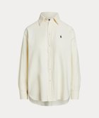 【ラルフローレン/RALPH LAUREN】のオーバーサイズ フィット コットン オックスフォード シャツ 人気、トレンドファッション・服の通販 founy(ファニー) ファッション Fashion レディースファッション Fashion for Women トップス・カットソー Cut & Sew Tops シャツ・ブラウス・オフィスカジュアル Elegant Blouses & Button-Ups カフス Cuff Design ショルダー Shoulder, Shoulder Strap スリット Slit, Slit Detail ドロップ Drop Shoulder, Dropped Style 長袖 Long Sleeve, Full Sleeve フィット Fit, Slim Fit プリーツ Pleats, Pleated ボックス Boxy, Box Shape ヨーク Yoke, Yoke Design ラウンド Round, Round Neck thumbnail 101ナチュラル|ID: prp329100004823992 ipo3291000000035081080