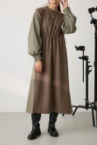 【クリエ コンフォルト/crie conforto】のコクーンスリーブニットドッキングワンピ 人気、トレンドファッション・服の通販 founy(ファニー) ファッション Fashion レディースファッション Fashion for Women ワンピース Dresses 2024年 2024 2024-2025秋冬・A/W Autumn/Winter 2024–25 AW24–25 ギャザー Gathered, Ruffled ドッキング Docking, Mixed Material A/W・秋冬 Autumn/Winter thumbnail MOCHA|ID: prp329100004824007 ipo3291000000035081288