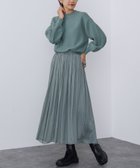 【ビームス ハート/BEAMS HEART】のニットプルオーバー * フレアスカート(セットアイテム) 人気、トレンドファッション・服の通販 founy(ファニー) ファッション Fashion レディースファッション Fashion for Women スカート Skirts Aライン・フレアスカート A-Line & Flared Skirts クール Cool, Chic セットアップ Set-Up, Coordinated Outfit トレンド Trend, Trending Now フレア Flare, Flared ロング Long, Long-Length 秋 Autumn A/W・秋冬 Autumn/Winter thumbnail GREYISH GREEN|ID: prp329100004824012 ipo3291000000035081340