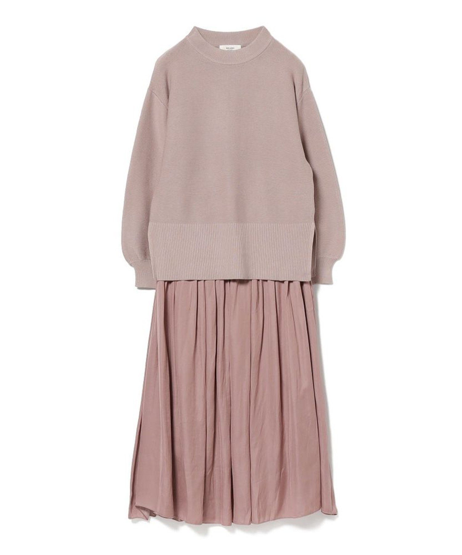 【ビームス ハート/BEAMS HEART】のニットプルオーバー * フレアスカート(セットアイテム) インテリア・キッズ・メンズ・レディースファッション・服の通販 founy(ファニー) 　ファッション　Fashion　レディースファッション　Fashion for Women　スカート　Skirts　Aライン・フレアスカート　A-Line & Flared Skirts　クール　Cool, Chic　セットアップ　Set-Up, Coordinated Outfit　トレンド　Trend, Trending Now　フレア　Flare, Flared　ロング　Long, Long-Length　秋　Autumn　A/W・秋冬　Autumn/Winter　LIGHT PURPLE|ID: prp329100004824012 ipo3291000000035081343