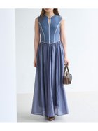 【リリーブラウン/Lily Brown】のラインニットドッキングワンピース BLU[086]|ID: prp329100004824019 ipo3291000000035081393