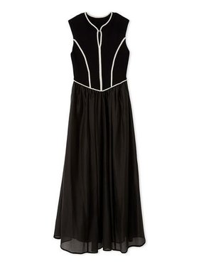 【リリーブラウン/Lily Brown】のラインニットドッキングワンピース 人気、トレンドファッション・服の通販 founy(ファニー) 雑誌掲載アイテム Magazine Picks & Fashion Features ファッション雑誌 Fashion Magazines ビジンヒャッカ 美人百花 ファッション Fashion レディースファッション Fashion for Women ワンピース Dresses エレガント 上品 Elegant 9月号 September Issue ギャザー Gathered, Ruffled 今季 This Season, Current Season シアー Sheer, See-Through スマート Smart, Elegant 雑誌 Magazine, Fashion Magazine 定番 Standard, Basic Item ハイネック High Neck, Mock Neck バランス Balance, Style Balance フロント Front, Front Design |ID:prp329100004824019