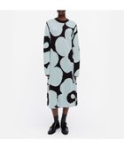 【マリメッコ/marimekko】のEnnallaan Unikko ニットワンピース 人気、トレンドファッション・服の通販 founy(ファニー) ファッション Fashion レディースファッション Fashion for Women ワンピース Dresses ニットワンピース Knit Dresses ショート Short, Short Length ソックス Socks, Hosiery バランス Balance, Style Balance リラックス Relax, Relaxed Fit thumbnail ダークブラウン×ライトブルー|ID: prp329100004824025 ipo3291000000035081447