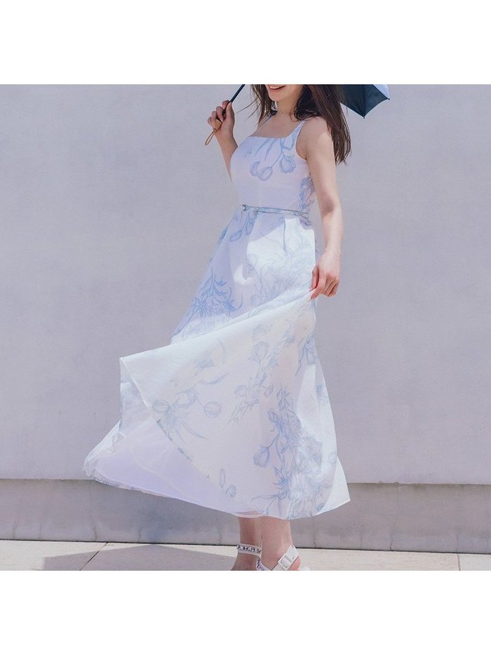 【セルフォード/CELFORD】のカップインフィットアンドフレアドレス インテリア・キッズ・メンズ・レディースファッション・服の通販 founy(ファニー) https://founy.com/ ファッション Fashion レディースファッション Fashion for Women ワンピース Dresses フォーマル・パーティードレス・結婚式用ドレス Elegant & Casual Dresses スマート Smart, Elegant ドレス Dress, One-Piece プリント Print, Printed Pattern ワーク Workwear, Utility Style |ID: prp329100004824026 ipo3291000000035170202