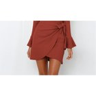 【ミニミニストア/miniministore】のワッフルミニワンピース レディース 韓国 テラコッタ|ID: prp329100004824035 ipo3291000000035081547