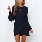 【ミニミニストア/miniministore】のワッフルミニワンピース レディース 韓国 ネイビー|ID: prp329100004824035 ipo3291000000035081548