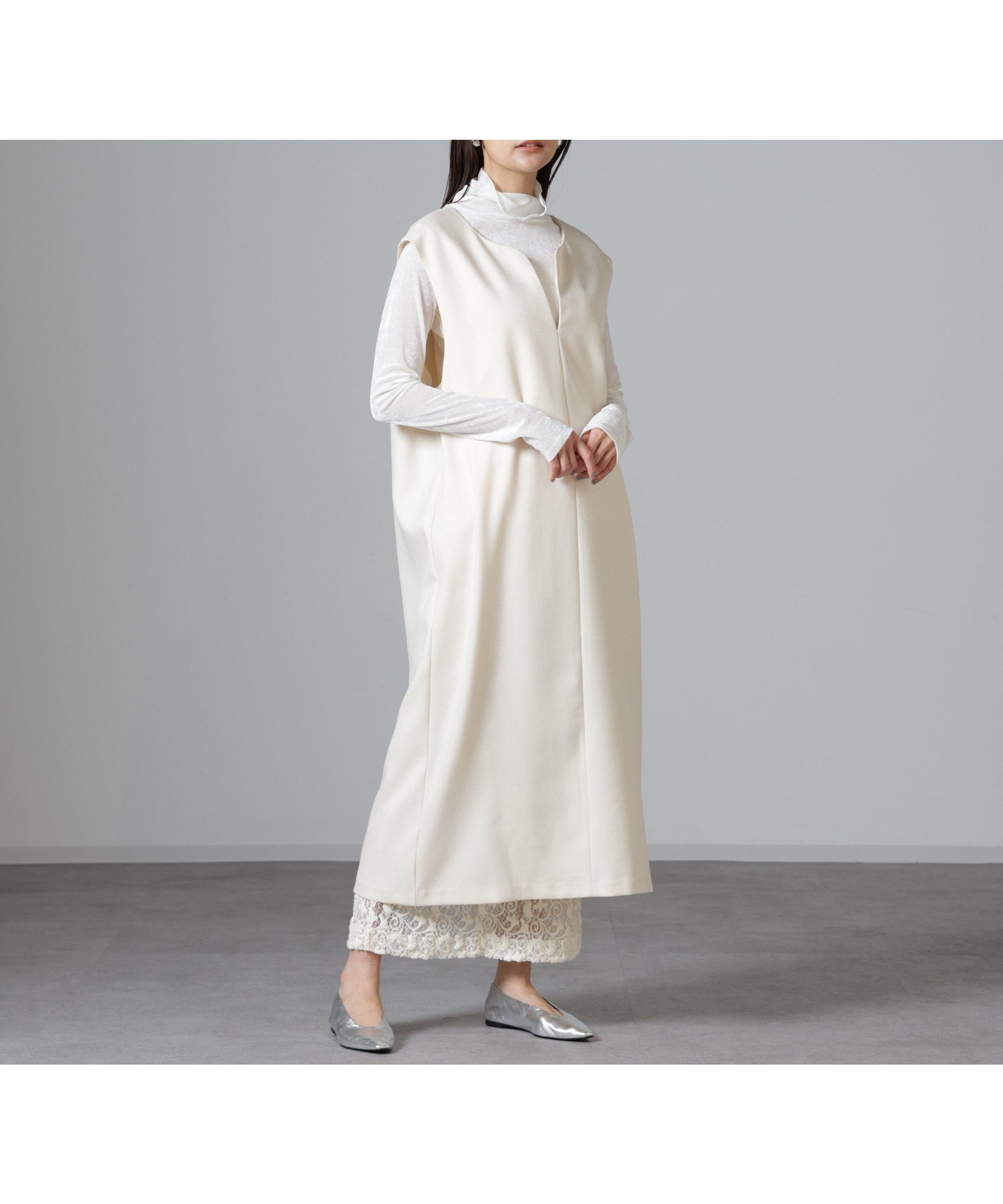 【ナノ ユニバース/nano universe】のジレワンピース インテリア・キッズ・メンズ・レディースファッション・服の通販 founy(ファニー) ファッション Fashion レディースファッション Fashion for Women アウター Coat / Outerwear Collection インナー Innerwear ウォッシャブル Machine Washable ギャザー Gathered, Ruffled スリーブ Sleeve, Long Sleeve / Short Sleeve タートル Turtleneck, Turtle Collar ブルゾン Blouson, Bomber Jacket ベーシック Basic, Essential アウトレット Outlet / Clearance おすすめ Recommended / Our Picks 2024年 2024 2024-2025秋冬・A/W Autumn/Winter 2024–25 AW24–25 アイボリー7|ID: prp329100004824037 ipo3291000000035081577