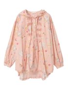 【ピンクハウス/PINK HOUSE】の幸見うさぎプリントフードブラウス 人気、トレンドファッション・服の通販 founy(ファニー) ファッション Fashion レディースファッション Fashion for Women トップス・カットソー Cut & Sew Tops シャツ・ブラウス・オフィスカジュアル Elegant Blouses & Button-Ups 春 Spring フリル Frill, Ruffle フロント Front, Front Design プリント Print, Printed Pattern モチーフ Motif, Design Theme thumbnail ピンク|ID: prp329100004824040 ipo3291000000035081618