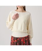 【アナイ/ANAYI】のリブウエストドルマン プルオーバー 人気、トレンドファッション・服の通販 founy(ファニー) ファッション Fashion レディースファッション Fashion for Women トップス・カットソー Cut & Sew Tops カジュアルプルオーバー・ニットトップス Pullovers & Knit Tops / Casual Pullovers イタリア Italy ストレッチ Stretch, Stretchy Fabric ストレート Straight, Straight Cut スマート Smart, Elegant パターン Pattern, Design Print ラウンド Round, Round Neck ワイド Wide, Wide Fit A/W・秋冬 Autumn/Winter 再入荷 Restock / Back in Stock thumbnail off white|ID: prp329100004824043 ipo3291000000035081635