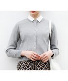 【ドレステリア/DRESSTERIOR】の【洗える】ウォッシャブルコットンカシミヤ混カーディガン 人気、トレンドファッション・服の通販 founy(ファニー) ファッション Fashion レディースファッション Fashion for Women トップス・カットソー Cut & Sew Tops カーディガン・羽織り Layered Style Cardigans 2025年 2025 2025春夏・S/S Spring/Summer 2025 SS25 カーディガン Cardigan, Knitwear スマート Smart, Elegant ベーシック Basic, Essential ポケット Pocket, Pocket Detail ワイド Wide, Wide Fit 人気 Popular, Best Seller 夏 Summer 春 Spring S/S・春夏 SS, Spring/Summer, Warm Season 洗える Machine Washable 羽織 Haori, Light Jacket thumbnail グレー|ID: prp329100004824063 ipo3291000000035081853