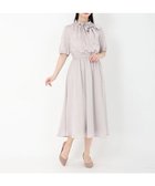 【ストロベリーフィールズ/STRAWBERRY FIELDS】のフリルボウタイワンピース 人気、トレンドファッション・服の通販 founy(ファニー) ファッション Fashion レディースファッション Fashion for Women ワンピース Dresses thumbnail ライトグレー2|ID: prp329100004824074 ipo3291000000035081928