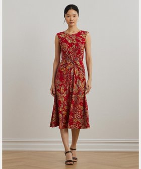 【ラルフローレン/RALPH LAUREN】 フローラル ツイストフロント ストレッチ ジャージー ドレス人気、トレンドファッション・服の通販 founy(ファニー) ファッション Fashion レディースファッション Fashion for Women ワンピース Dresses フォーマル・パーティードレス・結婚式用ドレス Elegant & Casual Dresses キャップ Cap, Baseball Cap ストレッチ Stretch, Stretchy Fabric スプリング Spring, Spring Collection スリーブ Sleeve, Long Sleeve / Short Sleeve ツイスト Tweed, Tweed Fabric ドレス Dress, One-Piece フロント Front, Front Design プリーツ Pleats, Pleated ラウンド Round, Round Neck |ID:prp329100004824075