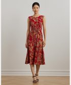【ラルフローレン/RALPH LAUREN】のフローラル ツイストフロント ストレッチ ジャージー ドレス 人気、トレンドファッション・服の通販 founy(ファニー) ファッション Fashion レディースファッション Fashion for Women ワンピース Dresses フォーマル・パーティードレス・結婚式用ドレス Elegant & Casual Dresses キャップ Cap, Baseball Cap ストレッチ Stretch, Stretchy Fabric スプリング Spring, Spring Collection スリーブ Sleeve, Long Sleeve / Short Sleeve ツイスト Tweed, Tweed Fabric ドレス Dress, One-Piece フロント Front, Front Design プリーツ Pleats, Pleated ラウンド Round, Round Neck thumbnail 600レッド|ID: prp329100004824075 ipo3291000000035081937