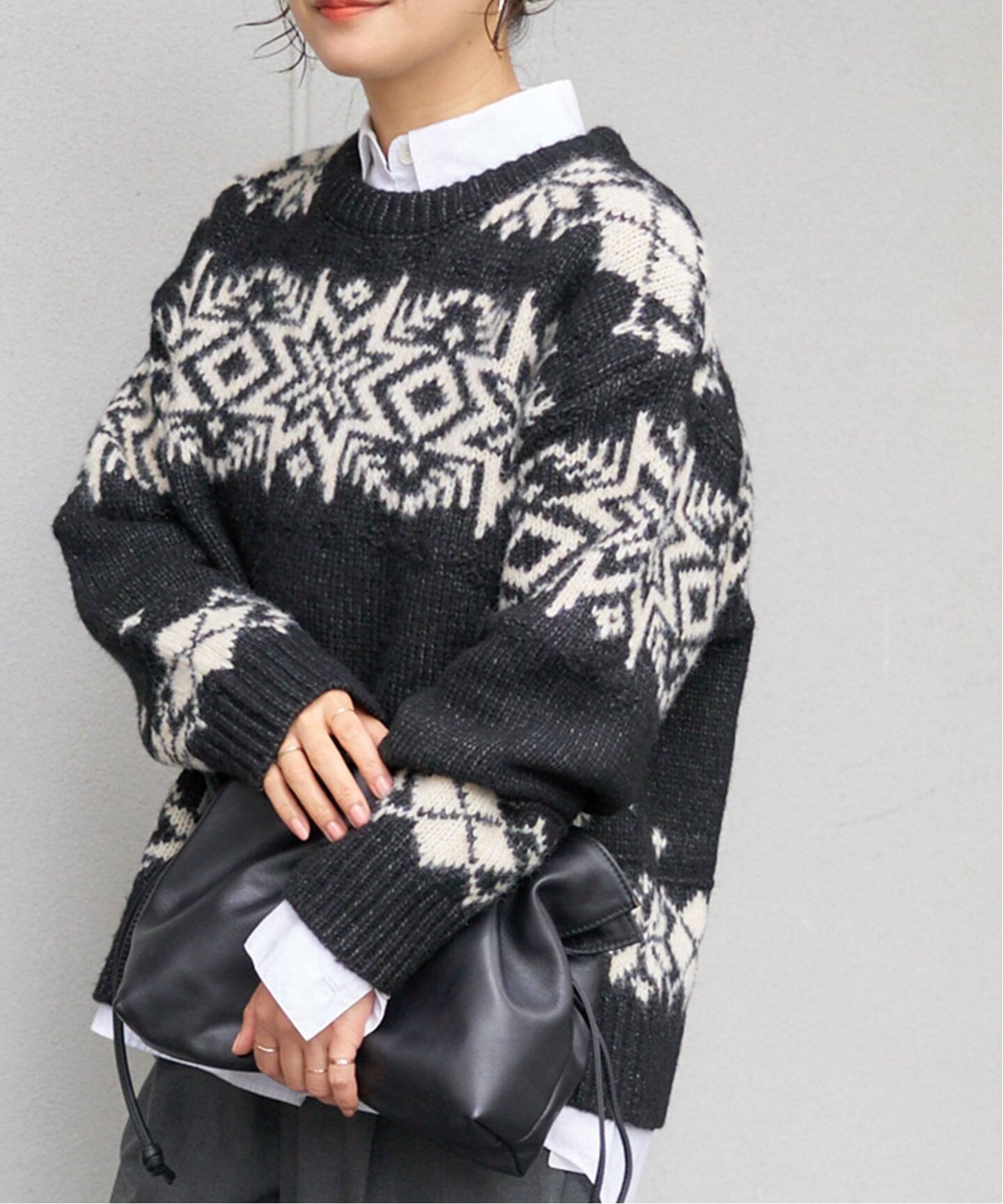 【ジャーナルスタンダード/JOURNAL STANDARD】のノルディックニット 人気、トレンドファッション・服の通販 founy(ファニー) 　ファッション　Fashion　レディースファッション　Fashion for Women　トップス・カットソー　Cut & Sew Tops　ニット　Knit Tops & Sweaters　ホリデーシーズン　Holiday Season　 other-1|ID: prp329100004824077 ipo3291000000035081949