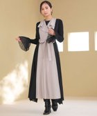 【ノエラ/Noela】のシフォン切り替えジャンスカ ベージュ|ID: prp329100004824079 ipo3291000000035179266