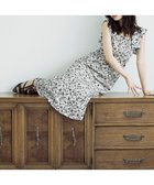 【プロポーション ボディドレッシング/PROPORTION BODY DRESSING】の小花柄レディワンピース 人気、トレンドファッション・服の通販 founy(ファニー) ファッション Fashion レディースファッション Fashion for Women ワンピース Dresses スリム Slim, Slim Fit スリーブ Sleeve, Long Sleeve / Short Sleeve デコルテ Décolleté, Neckline フリル Frill, Ruffle リボン Ribbon, Bow thumbnail ベージュ|ID: prp329100004824082 ipo3291000000035082012