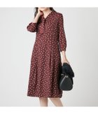 【ニューヨーカー/NEWYORKER】のキューブプリント ボウタイ7分袖ワンピース 人気、トレンドファッション・服の通販 founy(ファニー) ファッション Fashion レディースファッション Fashion for Women ワンピース Dresses 秋 Autumn フレア Flare, Flared プリント Print, Printed Pattern ポケット Pocket, Pocket Detail モダン Modern, Contemporary モチーフ Motif, Design Theme ロング Long, Long-Length A/W・秋冬 Autumn/Winter エレガント 上品 Elegant thumbnail ワイン|ID: prp329100004824084 ipo3291000000035082030