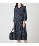 【ニューヨーカー/NEWYORKER】のキューブプリント ボウタイ7分袖ワンピース 人気、トレンドファッション・服の通販 founy(ファニー) ファッション Fashion レディースファッション Fashion for Women ワンピース Dresses 秋 Autumn フレア Flare, Flared プリント Print, Printed Pattern ポケット Pocket, Pocket Detail モダン Modern, Contemporary モチーフ Motif, Design Theme ロング Long, Long-Length A/W・秋冬 Autumn/Winter エレガント 上品 Elegant thumbnail ネイビー|ID: prp329100004824084 ipo3291000000035082031