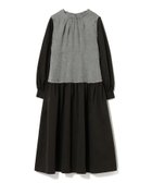 【ビームス ウイメン/BEAMS】のRBS / 異素材 キリカエ ワンピース 人気、トレンドファッション・服の通販 founy(ファニー) ファッション Fashion レディースファッション Fashion for Women ワンピース Dresses アクセサリー Fashion Accessories アンダー Underwear Essentials ギャザー Gathered, Ruffled シューズ Shoes, Footwear タフタ Taffeta, Structured Fabric トレンド Trend, Trending Now フェミニン Feminine, Girly フラット Flat, Flat Shoes マニッシュ Mannish, Boyish おすすめ Recommended / Our Picks エレガント 上品 Elegant thumbnail BLACK|ID: prp329100004824088 ipo3291000000035082056