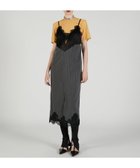 【プランク プロジェクト/PRANK PROJECT】のレースレイヤードキャミワンピース 人気、トレンドファッション・服の通販 founy(ファニー) ファッション Fashion レディースファッション Fashion for Women ワンピース Dresses キャミソールワンピース Camisole Dresses おすすめ Recommended / Our Picks インナー Innerwear キャミソール Camisole, Spaghetti Strap Top サンダル Sandals, Summer Shoes ストライプ Stripe, Striped Pattern ソックス Socks, Hosiery トリミング Trimming, Decorative Edge ドレス Dress, One-Piece レース Lace, Lace Fabric thumbnail BLK|ID: prp329100004824097 ipo3291000000035082137