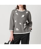 【ユナイテッドアローズ/UNITED ARROWS】のBROCHE フラワーモチーフ ニット 人気、トレンドファッション・服の通販 founy(ファニー) ファッション Fashion レディースファッション Fashion for Women トップス・カットソー Cut & Sew Tops ニット Knit Tops & Sweaters 花柄・フラワープリント・モチーフ Floral Prints & Motifs / Flower Pattern Tops おすすめ Recommended / Our Picks かぎ針 Crochet とろみ Fluid, Flowy Fabric オーガンジー Organza Fabric ショルダー Shoulder, Shoulder Strap スリット Slit, Slit Detail タイトスカート Pencil Skirt, Tight Skirt ドロップ Drop Shoulder, Dropped Style フラワー Flower, Floral モチーフ Motif, Design Theme リラックス Relax, Relaxed Fit thumbnail MD.GRAY|ID: prp329100004824099 ipo3291000000035082184