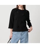 【ユナイテッドアローズ/UNITED ARROWS】のBROCHE フラワーモチーフ ニット 人気、トレンドファッション・服の通販 founy(ファニー) ファッション Fashion レディースファッション Fashion for Women トップス・カットソー Cut & Sew Tops ニット Knit Tops & Sweaters 花柄・フラワープリント・モチーフ Floral Prints & Motifs / Flower Pattern Tops おすすめ Recommended / Our Picks かぎ針 Crochet とろみ Fluid, Flowy Fabric オーガンジー Organza Fabric ショルダー Shoulder, Shoulder Strap スリット Slit, Slit Detail タイトスカート Pencil Skirt, Tight Skirt ドロップ Drop Shoulder, Dropped Style フラワー Flower, Floral モチーフ Motif, Design Theme リラックス Relax, Relaxed Fit thumbnail BLACK|ID: prp329100004824099 ipo3291000000035082186