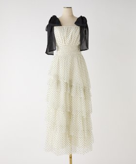 【ナイスクラップ/NICE CLAUP】の【premiumorder】肩リボンティアードキャミワンピ 人気、トレンドファッション・服の通販 founy(ファニー) ファッション Fashion レディースファッション Fashion for Women ワンピース Dresses キャミソールワンピース Camisole Dresses カーディガン Cardigan, Knitwear シャーリング Shirring, Ruched ショート Short, Short Length ジャケット Jacket, Outerwear チュール Tulip, Tulip Motif ティアードワンピース Tiered Dress, Flared Dress バランス Balance, Style Balance フリル Frill, Ruffle リボン Ribbon, Bow 再入荷 Restock / Back in Stock おすすめ Recommended / Our Picks 2026年 2026 |ID:prp329100004824108