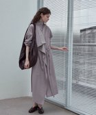 【ディケイドクラシック/DECADE CLASSIC】のDECADE CLASSIC 2WAYアシンメトリーコートワンピース パープル|ID: prp329100004824109 ipo3291000000035082260