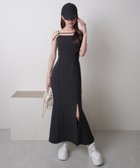 【リップサービス/LIP SERVICE】のLIP SERVICE/サイドシアーマーメイドキャミワンピース 人気、トレンドファッション・服の通販 founy(ファニー) ファッション Fashion レディースファッション Fashion for Women ワンピース Dresses キャミソールワンピース Camisole Dresses カーディガン Cardigan, Knitwear サンダル Sandals, Summer Shoes シアー Sheer, See-Through シャーリング Shirring, Ruched ストレッチ Stretch, Stretchy Fabric スニーカー Sneakers, Trainers スリット Slit, Slit Detail ダウン Down, Puffer チェーン Chain, Chain Strap チュール Tulip, Tulip Motif マーメイド Mermaid, Fishtail Silhouette メタル Metal, Metal Parts ラップ Wrap, Wrap Design ロング Long, Long-Length おすすめ Recommended / Our Picks thumbnail ブラック|ID: prp329100004824112 ipo3291000000035082281