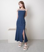 【リップサービス/LIP SERVICE】のLIP SERVICE/サイドシアーマーメイドキャミワンピース 人気、トレンドファッション・服の通販 founy(ファニー) ファッション Fashion レディースファッション Fashion for Women ワンピース Dresses キャミソールワンピース Camisole Dresses カーディガン Cardigan, Knitwear サンダル Sandals, Summer Shoes シアー Sheer, See-Through シャーリング Shirring, Ruched ストレッチ Stretch, Stretchy Fabric スニーカー Sneakers, Trainers スリット Slit, Slit Detail ダウン Down, Puffer チェーン Chain, Chain Strap チュール Tulip, Tulip Motif マーメイド Mermaid, Fishtail Silhouette メタル Metal, Metal Parts ラップ Wrap, Wrap Design ロング Long, Long-Length おすすめ Recommended / Our Picks thumbnail インディゴ|ID: prp329100004824112 ipo3291000000035082283