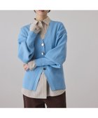 【アダム エ ロペ/ADAM ET ROPE'】の【サステナブル】フォルムリブカーディガン 人気、トレンドファッション・服の通販 founy(ファニー) ファッション Fashion レディースファッション Fashion for Women トップス・カットソー Cut & Sew Tops カーディガン・羽織り Layered Style Cardigans オケージョン Occasion Wear カーディガン Cardigan, Knitwear ジャケット Jacket, Outerwear ストレッチ Stretch, Stretchy Fabric スリット Slit, Slit Detail セットアップ Set-Up, Coordinated Outfit センター Center, Center Line タイトスカート Pencil Skirt, Tight Skirt フロント Front, Front Design ポケット Pocket, Pocket Detail おすすめ Recommended / Our Picks 2026年 2026 thumbnail サックス(48)|ID: prp329100004824113 ipo3291000000035082284