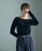 【ノーク/N.O.R.C】のベロアトップス 人気、トレンドファッション・服の通販 founy(ファニー) ファッション Fashion レディースファッション Fashion for Women トップス・カットソー Cut & Sew Tops ベロアトップス Velour Tops / Velvet-Look Items なめらか Smooth, Silky Texture シンプル Simple, Minimal ベロア Velour, Soft Velvet A/W・秋冬 Autumn/Winter thumbnail ブラック|ID: prp329100004824121 ipo3291000000035082328