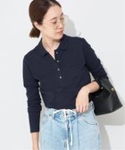 【スローブ イエナ/SLOBE IENA】のLACOSTE/ラコステ ロングスリーブポロシャツ PF5464J-99 人気、トレンドファッション・服の通販 founy(ファニー) ファッション Fashion レディースファッション Fashion for Women トップス・カットソー Cut & Sew Tops シャツ・ブラウス・オフィスカジュアル Elegant Blouses & Button-Ups ポロシャツ・きれいめカジュアル Smart-Casual Polo Tops 人気 Popular, Best Seller thumbnail ネイビー|ID: prp329100004824130 ipo3291000000035082409