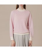 【マッキントッシュ ロンドン/MACKINTOSH LONDON】のブリリアントアンドリュージャカードニットプルオーバー 人気、トレンドファッション・服の通販 founy(ファニー) ファッション Fashion レディースファッション Fashion for Women トップス・カットソー Cut & Sew Tops ニット Knit Tops & Sweaters カジュアルプルオーバー・ニットトップス Pullovers & Knit Tops / Casual Pullovers イタリア Italy エレガント 上品 Elegant ロンドン London Style, British Inspired 冬 Winter / This Winter 秋 Autumn thumbnail ピンク|ID: prp329100004824141 ipo3291000000035082556