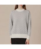 【マッキントッシュ ロンドン/MACKINTOSH LONDON】のブリリアントアンドリュージャカードニットプルオーバー 人気、トレンドファッション・服の通販 founy(ファニー) ファッション Fashion レディースファッション Fashion for Women トップス・カットソー Cut & Sew Tops ニット Knit Tops & Sweaters カジュアルプルオーバー・ニットトップス Pullovers & Knit Tops / Casual Pullovers イタリア Italy エレガント 上品 Elegant ロンドン London Style, British Inspired 冬 Winter / This Winter 秋 Autumn thumbnail グレー|ID: prp329100004824141 ipo3291000000035082557