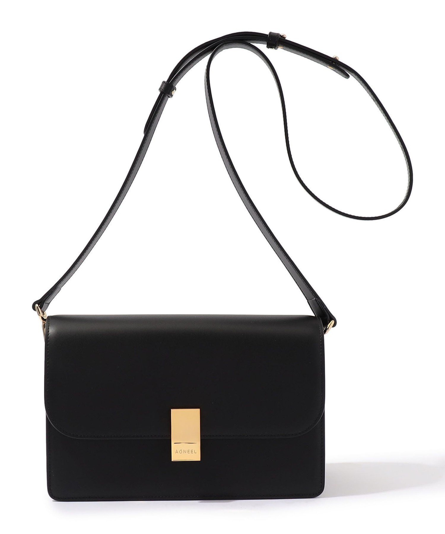 【トゥモローランド/TOMORROWLAND】のAGNEEL DENA ショルダーバッグ インテリア・キッズ・メンズ・レディースファッション・服の通販 founy(ファニー) 　ファッション　Fashion　レディースファッション　Fashion for Women　バッグ　Bags　イタリア　Italy　エレガント 上品　Elegant　クラシック　Classic, Timeless Style　フォルム　Silhouette, Form　19 ブラック|ID: prp329100004824155 ipo3291000000035082765