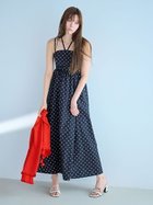 【リリーブラウン/Lily Brown】の【WEB限定00サイズ】ボリュームリボン2wayワンピース 人気、トレンドファッション・服の通販 founy(ファニー) ファッション Fashion レディースファッション Fashion for Women ワンピース Dresses ヴィンテージ Vintage Style キャミワンピース Cami Dress, Slip Dress 今季 This Season, Current Season サマー Summer, Summer Style シャーリング Shirring, Ruched シンプル Simple, Minimal スマート Smart, Elegant ドット Polka Dot, Dot Pattern ドレス Dress, One-Piece バランス Balance, Style Balance フィット Fit, Slim Fit フェミニン Feminine, Girly ラップ Wrap, Wrap Design リボン Ribbon, Bow おすすめ Recommended / Our Picks thumbnail DOT[934]|ID: prp329100004824167 ipo3291000000035082884