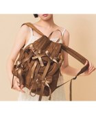 【キャセリーニ/CASSELINI】のCasselini(キャセリーニ)リボンバックパック 人気、トレンドファッション・服の通販 founy(ファニー) ファッション Fashion レディースファッション Fashion for Women バッグ Bags おすすめ Recommended / Our Picks ショルダー Shoulder, Shoulder Strap トレンド Trend, Trending Now フォルム Silhouette, Form ポケット Pocket, Pocket Detail ミックス Mix, Mixed Style リボン Ribbon, Bow ビジネス 仕事 通勤 Business / Work / Commuting thumbnail ブラウン|ID: prp329100004824178 ipo3291000000035083037