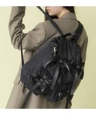 【キャセリーニ/CASSELINI】のCasselini(キャセリーニ)リボンバックパック 人気、トレンドファッション・服の通販 founy(ファニー) ファッション Fashion レディースファッション Fashion for Women バッグ Bags おすすめ Recommended / Our Picks ショルダー Shoulder, Shoulder Strap トレンド Trend, Trending Now フォルム Silhouette, Form ポケット Pocket, Pocket Detail ミックス Mix, Mixed Style リボン Ribbon, Bow ビジネス 仕事 通勤 Business / Work / Commuting thumbnail ブラック|ID: prp329100004824178 ipo3291000000035083039