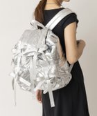 【キャセリーニ/CASSELINI】のCasselini(キャセリーニ)リボンバックパック 人気、トレンドファッション・服の通販 founy(ファニー) ファッション Fashion レディースファッション Fashion for Women バッグ Bags おすすめ Recommended / Our Picks ショルダー Shoulder, Shoulder Strap トレンド Trend, Trending Now フォルム Silhouette, Form ポケット Pocket, Pocket Detail ミックス Mix, Mixed Style リボン Ribbon, Bow ビジネス 仕事 通勤 Business / Work / Commuting thumbnail シルバー|ID: prp329100004824178 ipo3291000000035083041