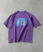 【フォーワンセブン エディフィス/417 EDIFICE】の《追加》SAVIGNAC 別注 French Company プリントTシャツ 2 人気、トレンドファッション・服の通販 founy(ファニー) ファッション Fashion レディースファッション Fashion for Women トップス・カットソー Cut & Sew Tops シャツ・ブラウス・オフィスカジュアル Elegant Blouses & Button-Ups ロングTシャツ・Tシャツ Longline T-Shirts & Tees イタリア Italy シンプル Simple, Minimal フランス France, French プリント Print, Printed Pattern 別注 Limited Edition, Custom Order thumbnail パープル|ID: prp329100004824190 ipo3291000000035083164