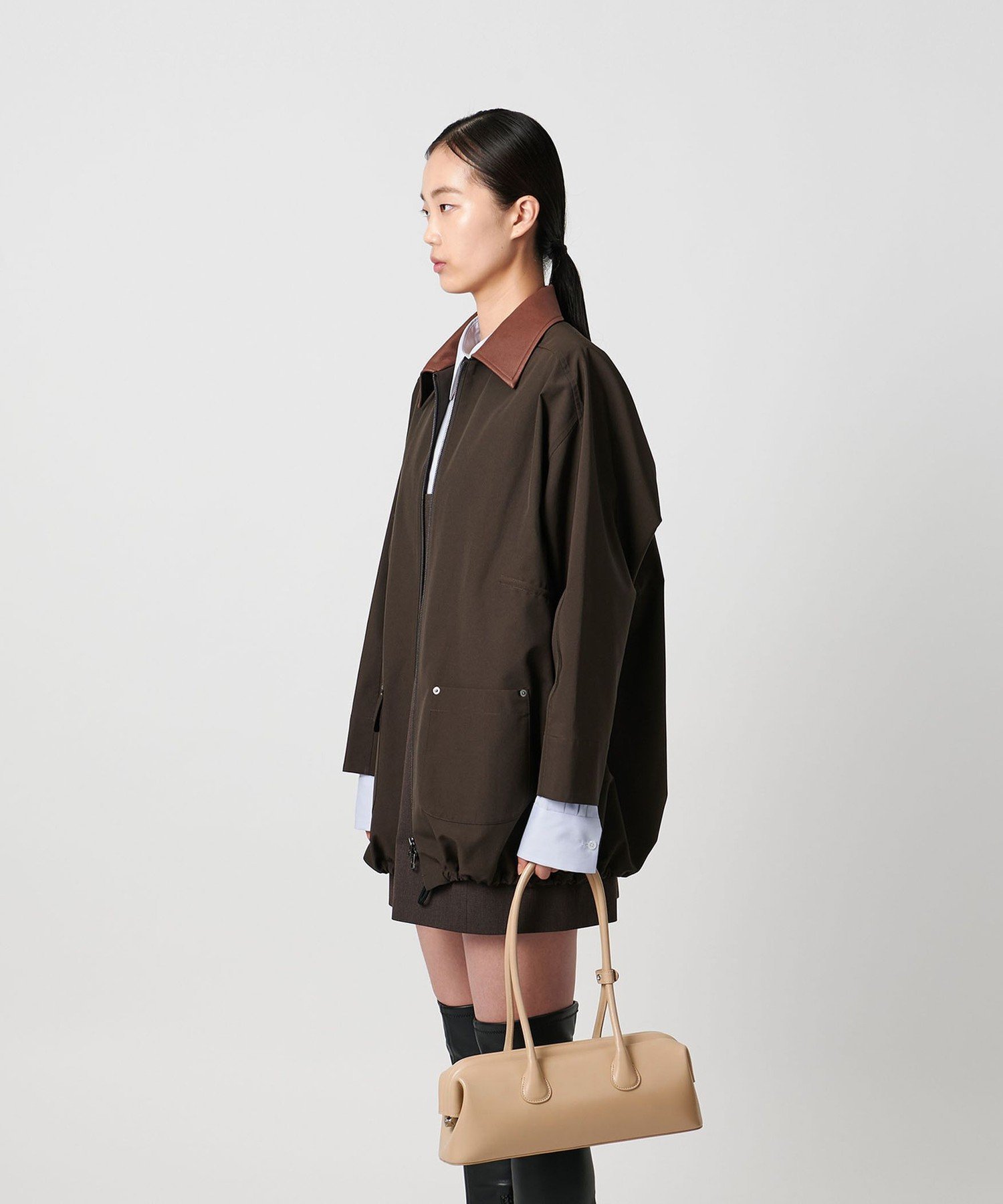 【ユナイテッドアローズ/UNITED ARROWS】の【別注】 OSOI BOAT WIDE バッグ TAUPE 人気、トレンドファッション・服の通販 founy(ファニー) 　ファッション　Fashion　レディースファッション　Fashion for Women　人気　Popular, Best Seller　フォルム　Silhouette, Form　別注　Limited Edition, Custom Order　ラップ　Wrap, Wrap Design　 other-1|ID: prp329100004824192 ipo3291000000035083166